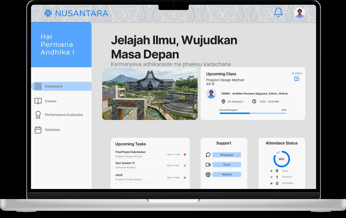 UI/UX : Learning Management System (LMS)